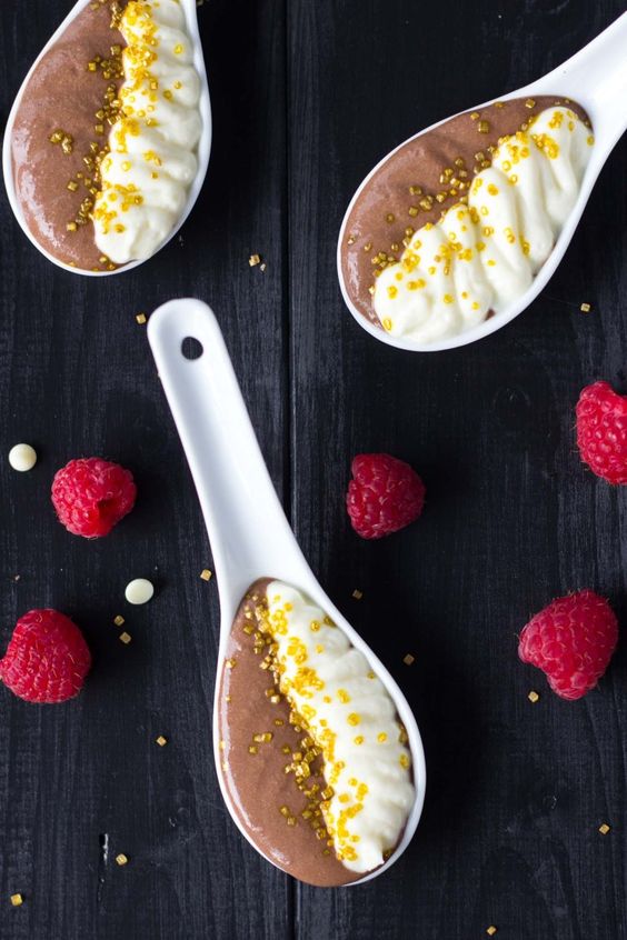 nutella and white chocolate